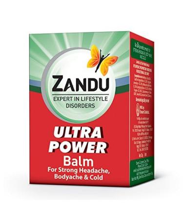 Zan-du Balm Ultra Power - 8 ml (Pack of 10) Red
