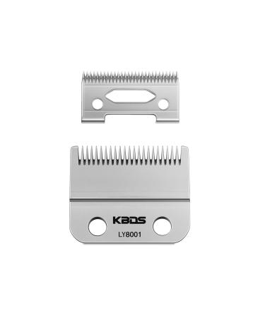 KBDS Professional Replacement Clipper Blades,Precision 2 Holes Adjustable Hair Clipper Parts Blade for Wahl Clippers,Wahl 5-Star Senior, Magic Clip, Reflections Senior Sliver
