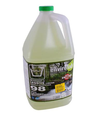 Non toxic laundry detergent liquid - Plant based safe for kids baby and pets - No artificial colors or preservatives phosphate free