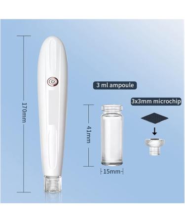 Micro Aiguille lectrique Stylo Eau m soth rapie injecteur Microneedle Injection hydratation Profonde hydratant Nano Cristal Derma Stylo - Buy Online on GoSupps.com