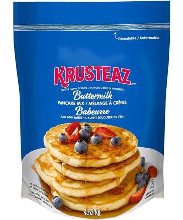 KRUSTEAZ Buttermilk Pancake Waffle Mix 4.53KG Just Add Water Non-GMO