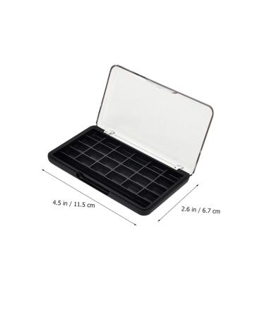 Buy Hemoton 2pcs 24 Eye Shadow Tray & Blush Cosmetic Case Perfect for Travel & DIY Makeup | International Shipping Available - Buy Online on GoSupps.com