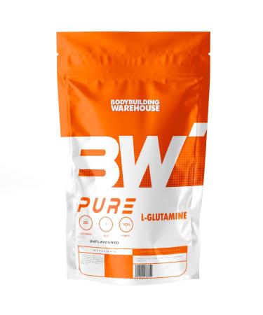 Bodybuilding Warehouse Pure L Glutamine Powder -Unflavoured-500g