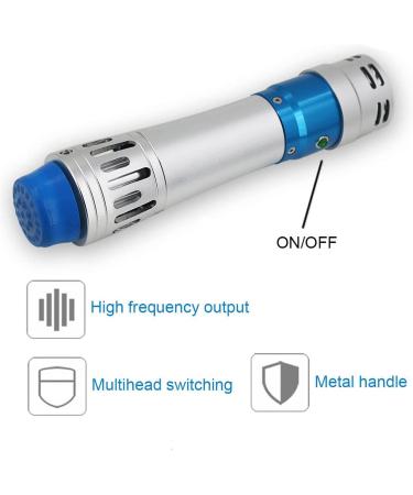 Electromagnetic Shock Wave Physiotherapy Massage Gun | Deep Tissue Muscle Relaxation & Pain Relief Device - Buy Online on GoSupps.com