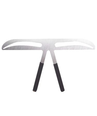 Eyebrow Ruler 4 Types Eyebrow Stamp Stencil Kit Permanent Eyebrow Ruler Eyebrow Stencils Eyebrows Shape Reusable Eyebrow Measure Balance Extension Ruler Eyebrow Shape Stencil(Wave Type eyebrows)