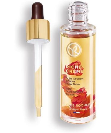  Yves Rocher Yves Rocher Riche Cr me Facial Oil with Rose Extract | Intensive Concentrate for Mature Skin | Nourishing Skin Care | Face Oil Women for Cell Renewal - Buy Online on GoSupps.com