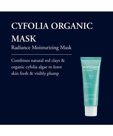 Phytomer Cyfolia Organic Face Moisturizer Mask - All-Natural Hydrating & Plumping Certified Organic 250 ml for Radiant Fresh Skin - International Shipping Available - Buy Online on GoSupps.com
