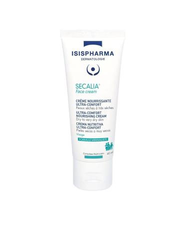 ISISPHARMA SECALIA - Face cream - New formula - Ultra-comfortable daily nourishing cream for the face 40 ml - Dry skin - Suitable for the whole family - Made in France