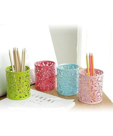 Demarkt Makeup Brush Keeper - Metal Beige Organizer & Storage for Makeup Brushes - Buy Online on GoSupps.com