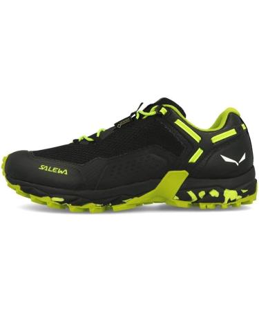 Salewa Men's Ms Speed Beat Gore-Tex Trail Running Shoes - 45 EU Black Out/Fluo Yellow | International Shipping - Buy Online on GoSupps.com