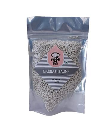 Foodholic Peppermint Mouth Freshener White Sweet Fennel Seeds Mukhwas (Madrasi Saunf) (100 Gm)_Packing May Vary