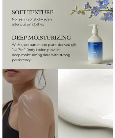 Perfume Body Lotion 10.14 fl.oz | Scented Moisturizer for Women | Non-Sticky Cream | Korean Skin Softening | Woody & Musk Fragrance - Buy Online on GoSupps.com