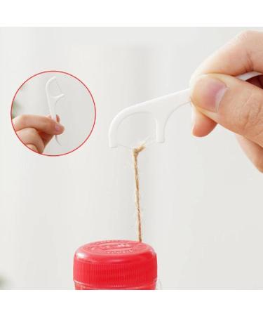 Pop-Up Tooth Silk Dispenser | Automatic Dental Stick Organizer | Refillable Oral Care Toothpicks | Portable Travel Case for Family - Buy Online on GoSupps.com