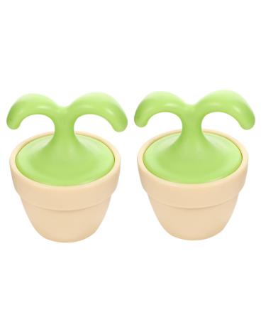Lalafina Roll massager 2st massage device Bathroom decorations Tool Massageballs Massageball Massage Ball Beautiful massage tools body massage roller Rustproof steel roller stick Whole bodies travel