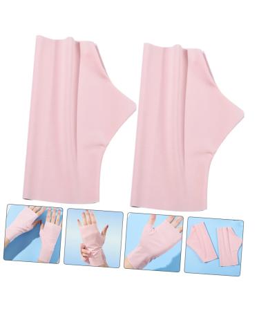 Beaupretty 5 Pairs Ice Silk Nail Gloves Manicure Gloves Outdoor Gloves Protective Gloves for Manicure Gloves for Gel Nails Nail Gel Anti-uv Gloves for Gel Nail Lamp Soft Miss Sleeve Nylon - Buy Online on GoSupps.com