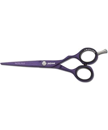 Jaguar White Line Pastel Plus Offset Hairdressing Scissors 5.5-Inch Length Viola