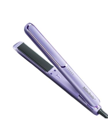 Professional Salon Hair Straightener Flat Iron straighteners Flat Irons for Thick Curly Hair straighteners Flat Irons Cheap Anti-Scald Gifts for Women Lovers or Friends. (Purple)