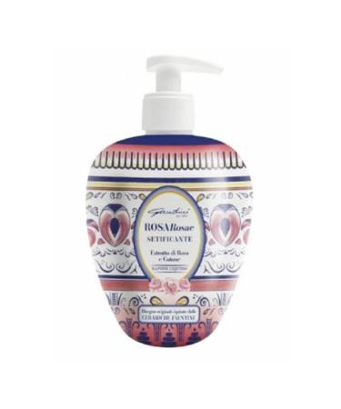 Gandini Gandini Rose Rose Liquid Hand Soap Softening Rose and Cotton Extract 500ml