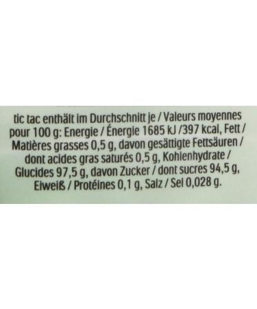 Buy Ferrero Tic Tac Fresh Mint Dragees - 8 x 98g Packs - Mint Flavour - International Shipping Available - Buy Online on GoSupps.com