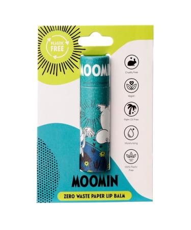 Puckator Moomin Paper Lip Balm Stick - Strawberry