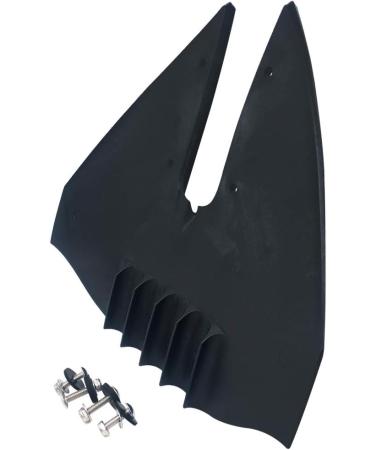 UAN Marine HD200 Hydrofoil Stabilizer | For Boat Outboards 8-40 HP | Premium Black Plastic - Buy Online on GoSupps.com