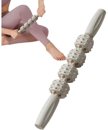Fowybe Muscle Roll - Deep Tissue Pressure Point Massage Tool with 4 Balls for Sore Muscles Relief & Tension Release - Buy Online on GoSupps.com