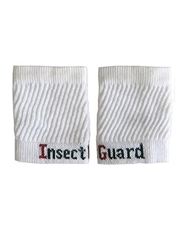 InsectGuard - Permethrin Treated Tick Gaiters/Sleeves and Mosquitoes Flies Chiggers & More Insect Repellent 4 Long Pair (White) One Size Fits All Up to Adult Medium - Buy Online on GoSupps.com