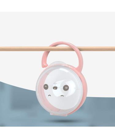 VAILANG Cartoon Panda Baby Pacifier Storage Box - Transparent Dust-Proof Portable and Cute Nipple Organizer for International Shipping - Buy Online on GoSupps.com