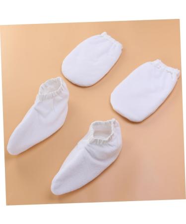 Mipcase 2 Paires De Mitaines De Paraffine Pour Bain De Cire Avec Housses Isolantes En ponge Con ues Pour Soins Des Mains Fermeture Pression - Buy Online on GoSupps.com
