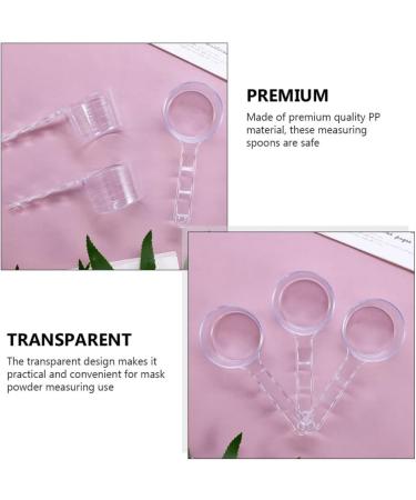 5pcs Mask Make up Kit Measuring for Transparent Mask Spoons Coffee Container - Buy Online on GoSupps.com