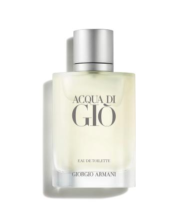 Armani Beauty - Acqua di Gi - Eau de Toilette - Cologne for Men - Long Lasting Fragrance with Bergamot notes Jasmine White Musks Patchouli & Cedarwood 1.7 Fl Oz (Pack of 1)