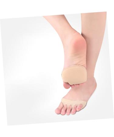 FOMIYES 8 Pairs High Heels Forefoot Pad Socks - Clear Stripper Heel Comfort for Women | Non-Slip Cotton Booties - Buy Online on GoSupps.com