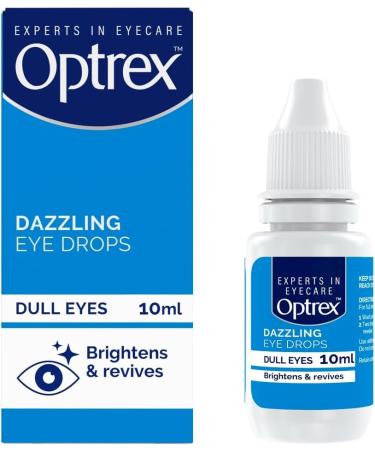 Optrex Eyedew Dazzling Eye Drops White Eyes 10ml Each (Pack of 3 30ml) 10ml (Pack of 1) - Buy Online on GoSupps.com