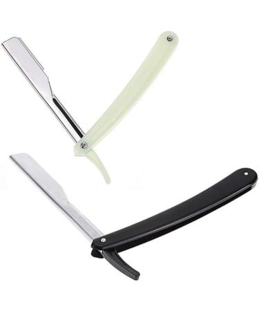 Fomiyes Men's Metal Razor - Portable Manual Razor for Safe Hair Shaping & Beard Grooming - Buy Online on GoSupps.com