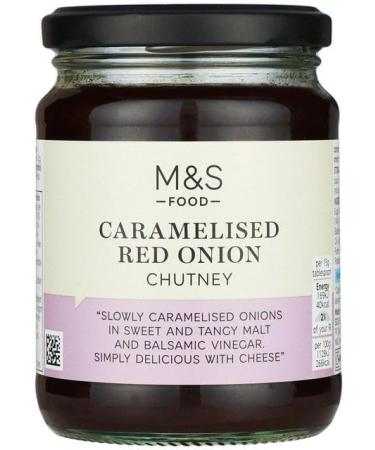 M&S Caramelised Red Onion Chutney 330g in apremier Life Store Box - Buy Online on GoSupps.com