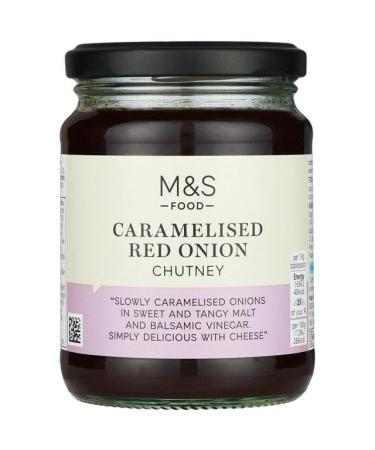 M&S Caramelised Red Onion Chutney 330g in apremier Life Store Box