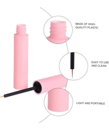 Beatifufu 30 Pcs Eyelash Brush Empty Tube Eyelash Tubes Vials Bottle Liquid Eyeliner Curlers Fan Plastic - Buy Online on GoSupps.com