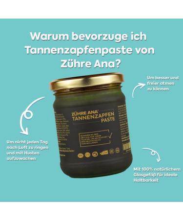 Table Ana Pine Cone Paste - Natural Respiratory Support Vitamins & Immune Strengthening for Adults | Winter Wellness & Airway Cleaning - Buy Online on GoSupps.com