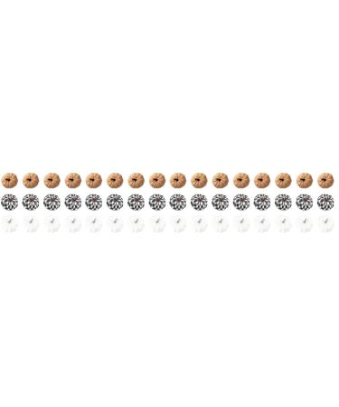 HOMSFOU 48 Pcs Thanksgiving Pumpkin Foam Pumpkin Toy Christmas Pumpkin Artificial Pumpkin Fall Pumpkin Decor Mini Foam Pumpkins Autumn Decor Fake Decoration Fake Pumpkin Environmental Foam