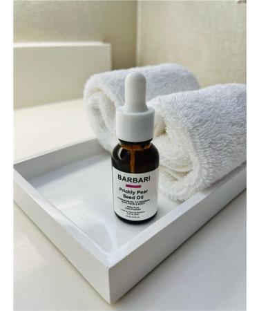 BARBARI Prickly Pear Oil Hydrating & Revitalizing Face Hair & Body | Luxury Generally Used on Face Supports Skin Elasticity & Radiance Multi-Purpose (15ml) - Buy Online on GoSupps.com