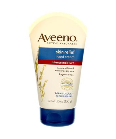 Aveeno Skin Relief Intense Moisture Hand Cream 3.5 oz - Pack of 2 - Buy Online on GoSupps.com
