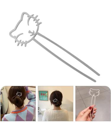 SHERCHPRY Cute Cute Hairpin Kawaii Hair Accessories Retro Hairpin Cat Hair Clip Chinese Hair Pin Asian Hair Accessories Metal Hair Claw Clips Hot Hair Brush Hair Bun Alloy Hanfu Toddler Girl - Buy Online on GoSupps.com
