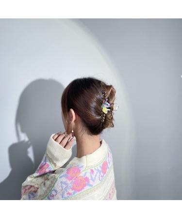 Cute Interstellar Stitch Metal Hair Claw Clips - Non-slip Hair Catch Barrette | Lilo and Stitch Hairpins - Hair Styling Accessories - Buy Online on GoSupps.com