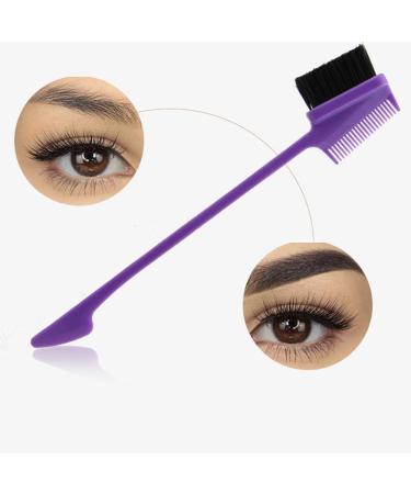 Eyebrow Brush Set - 4 Pieces Eyebrow Brushes & Comb for Makeup | Perfect Grooming Tools for Women & Girls - Buy Online on GoSupps.com