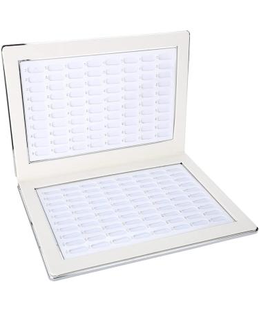 Nail Color Chart Display 160 Slots Nail Gel Color Card Nail Polish Display Chart Book Nail Art Showing Shelf(Golden) - Buy Online on GoSupps.com