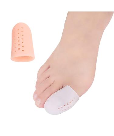 Buy Large Silicone Toe Caps - 12 Pieces | Breathable Toe Protection for Pain Relief from Corns Blisters & Ingrown Toenails - Buy Online on GoSupps.com