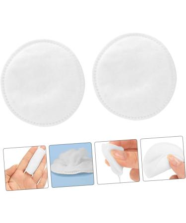 FRCOLOR 200 Pcs Disposable Face Sponges - Thick Overlock Cotton Nail Polish Cleaning Pads for Household Use - Buy Online on GoSupps.com