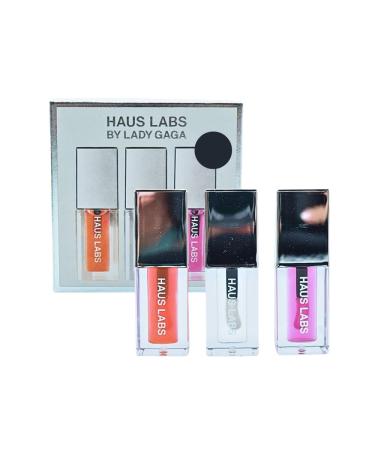 HAUS LABS BY LADY GAGA Mini PhD Lip Oil Trio Set
