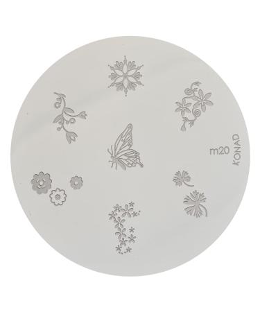 Konad stencil stamping stamping stencil M20