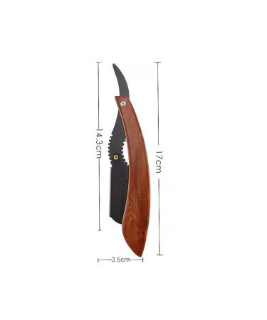 Rosewood Beard Trimming Tool Manual Razor Holder for Eyebrow & Beard Grooming | 1pc Shaver Cutter - Buy Online on GoSupps.com
